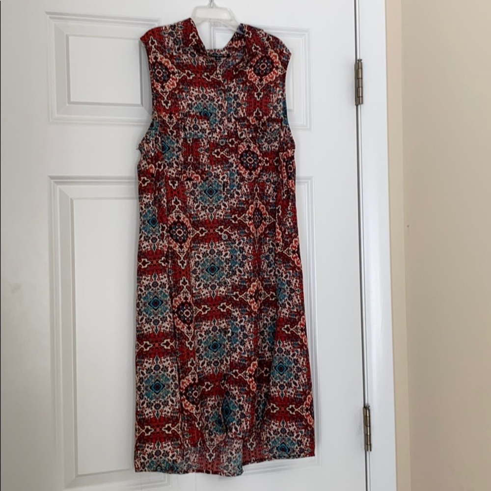 Bohemian Button Down Dress
